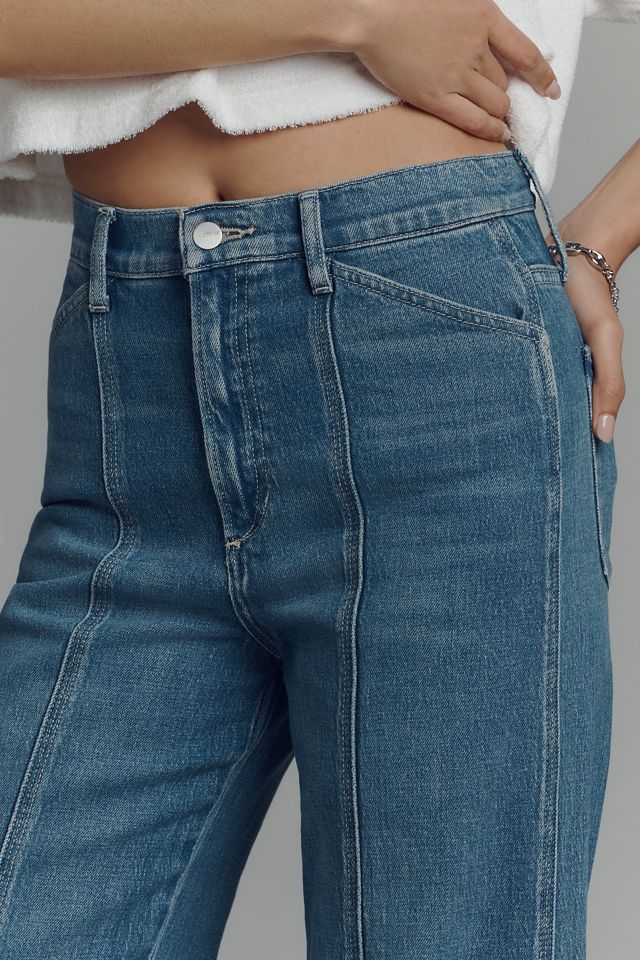 Joe's Jeans The Front Seamed High-Rise Wide-Leg Jeans #3