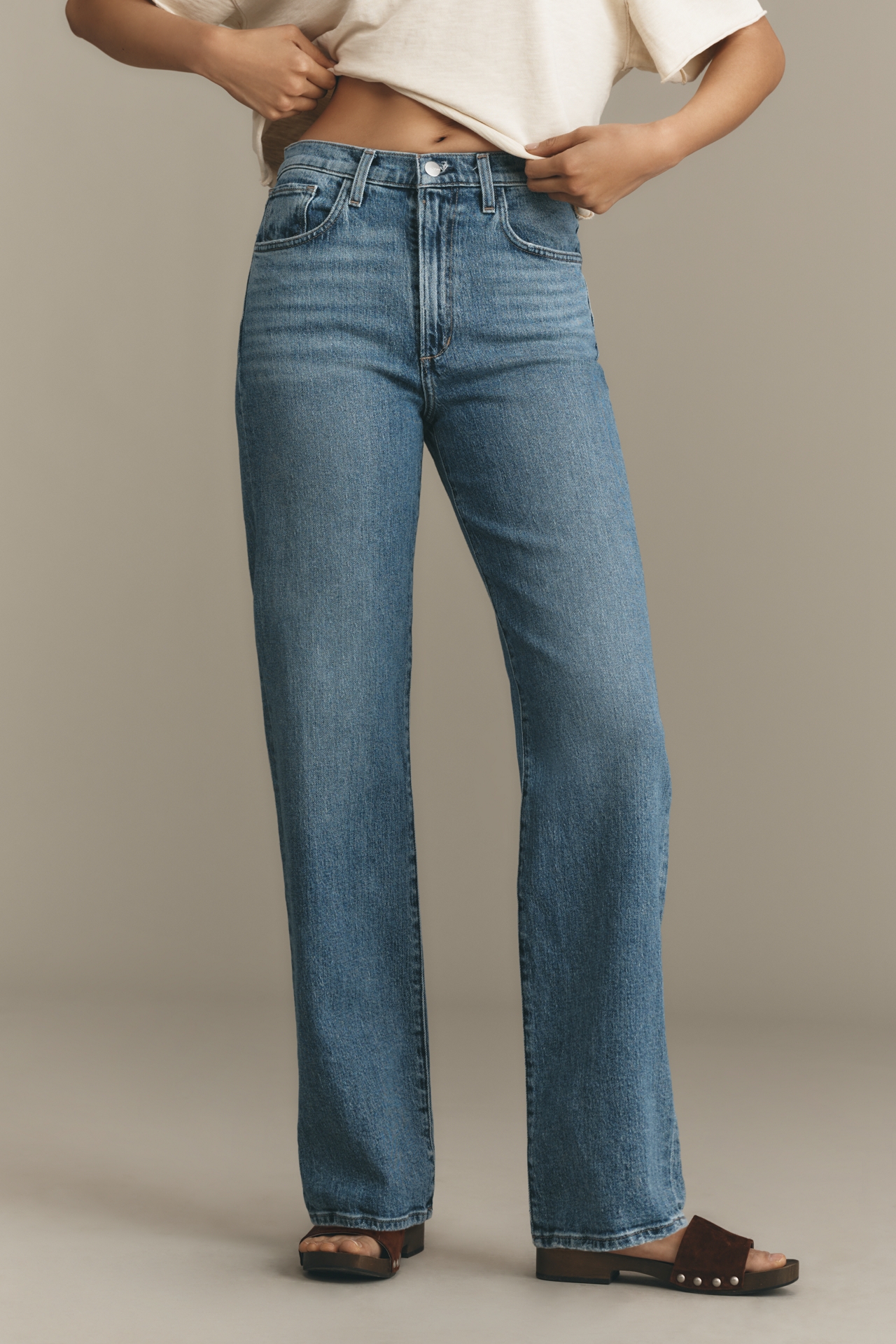 Joe's Jeans Margot High-Rise Straight-Leg