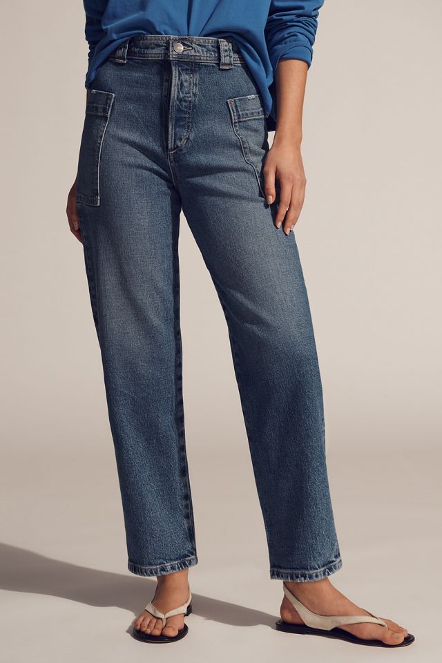 Joe's Jeans The Pheobe High-Rise Patch Pocket Barrel Jeans #1