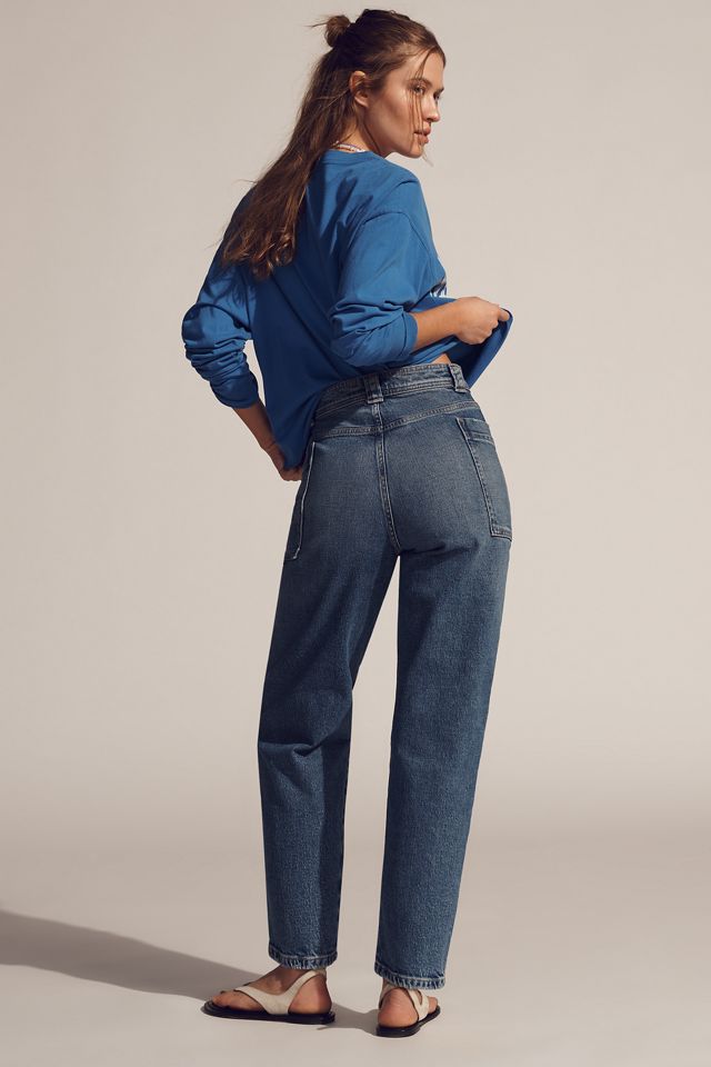Joe's Jeans The Pheobe High-Rise Patch Pocket Barrel Jeans #3