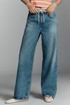 Joe's Jeans Ryan Tie-Waist Mid-Rise Wide-Leg Jeans