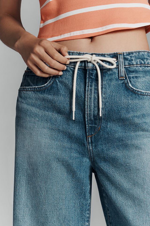 Joe's Jeans Ryan Tie-Waist Mid-Rise Wide-Leg Jeans #3