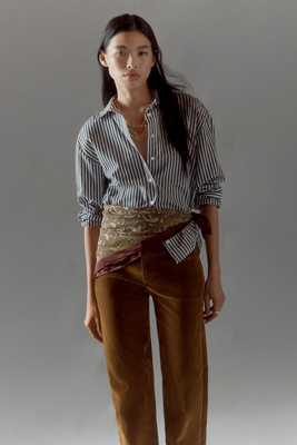 Joe's Jeans The Margot High-rise Straight-leg Jeans In Gold