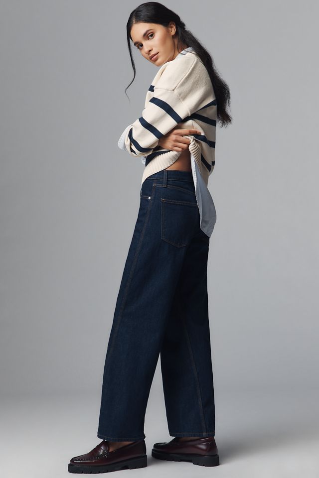 Joe's Jeans The Ryan Petite Low-Slung Baggy Wide-Leg Jeans #3