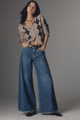 Joe's Jeans Side Pleat High-Rise Tapered Jeans | Anthropologie