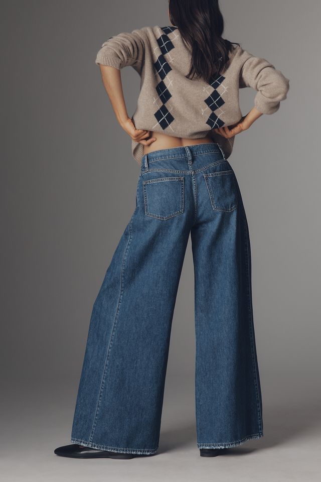 Joe's Jeans Side Pleat High-Rise Tapered Jeans | Anthropologie