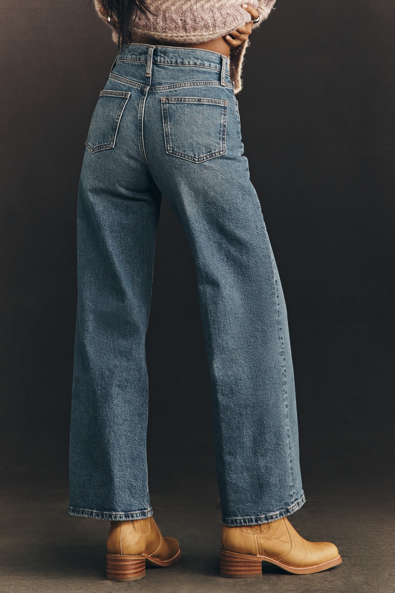 Joe's Jeans The Mia Petite High-Rise Wide-Leg