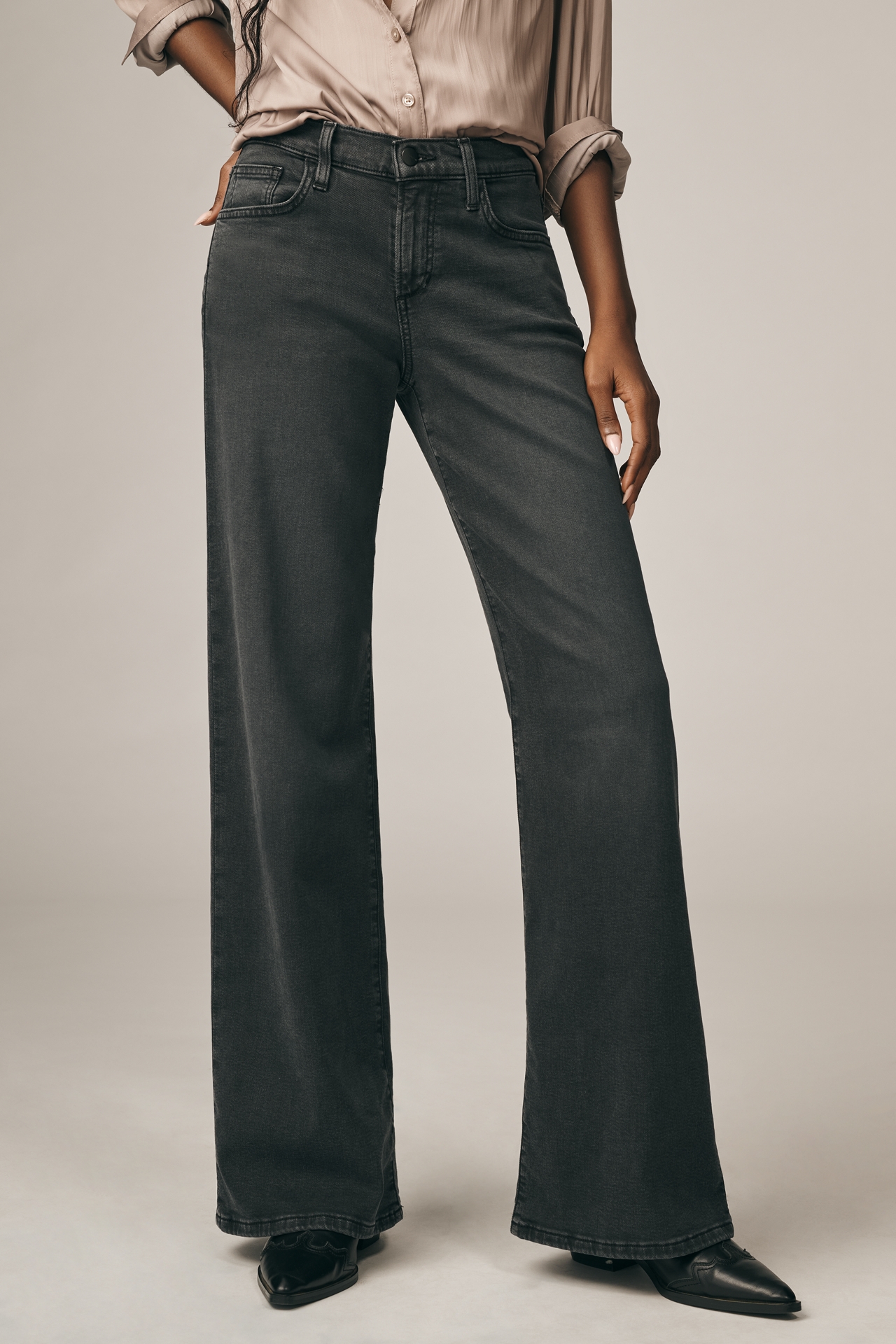 Joe's Jeans The Lou Low-Rise Wide-Leg