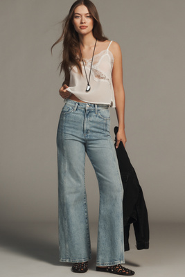 Joe's Jeans Mia High-Rise Wide-Leg Jeans