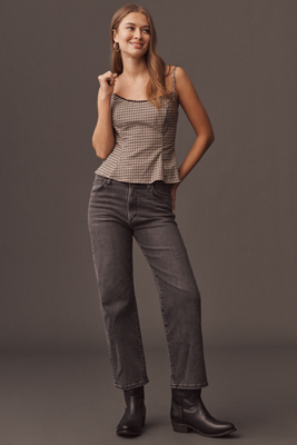 Joe's Jeans Blake High-rise Wide-leg Jeans In Multi