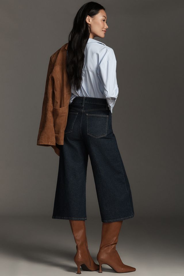Joe's Jeans Culotte High-Rise Crop Wide-Leg Jeans #2