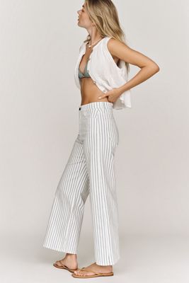 Joe's Jeans Mia Ankle High-Rise Wide-Leg Jeans