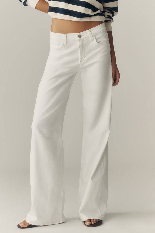 Joe's Jeans Lou Lou Low-Rise Wide-Leg Jeans #1