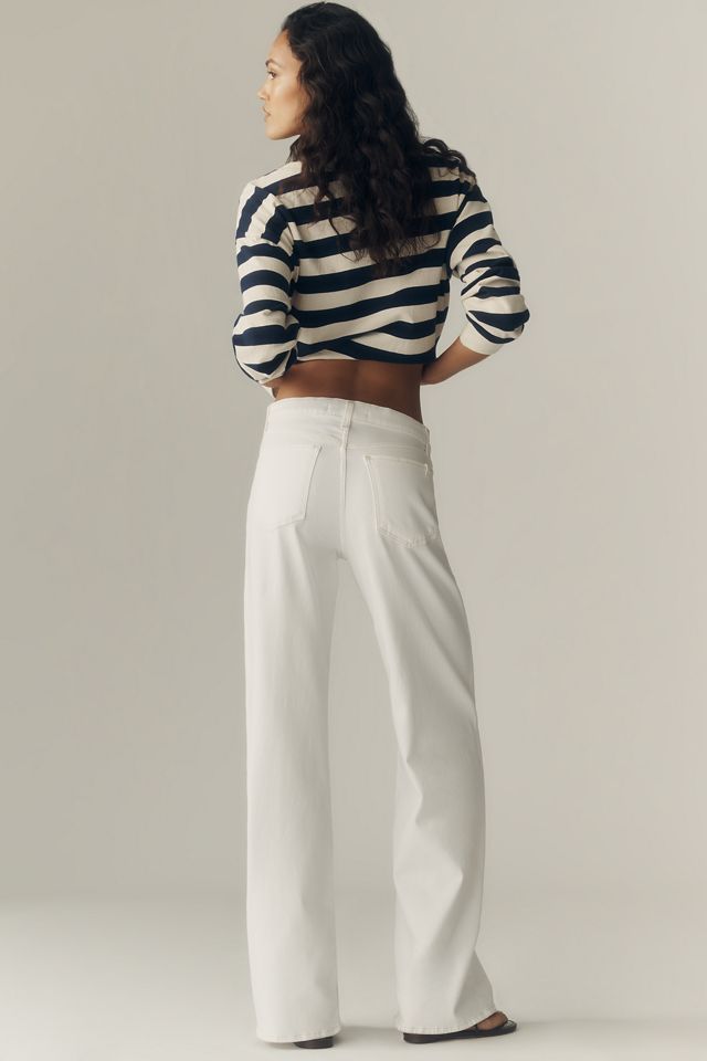 Joe's Jeans Lou Lou Low-Rise Wide-Leg Jeans #2