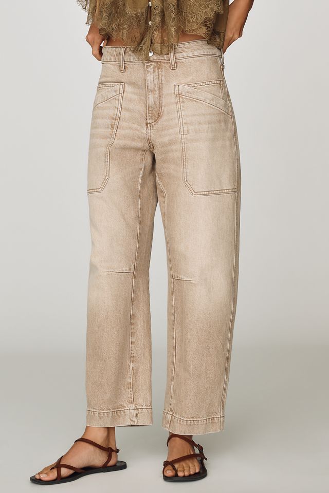 Joe's jeans Double Pocket Mid-Rise Barrel-Leg Jeans #4