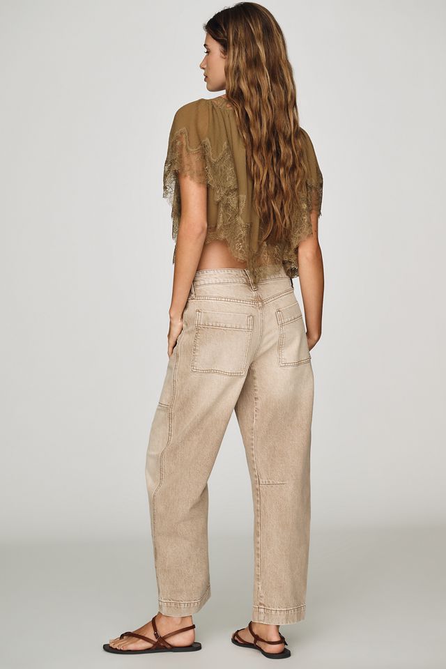 Joe's jeans Double Pocket Mid-Rise Barrel-Leg Jeans #5