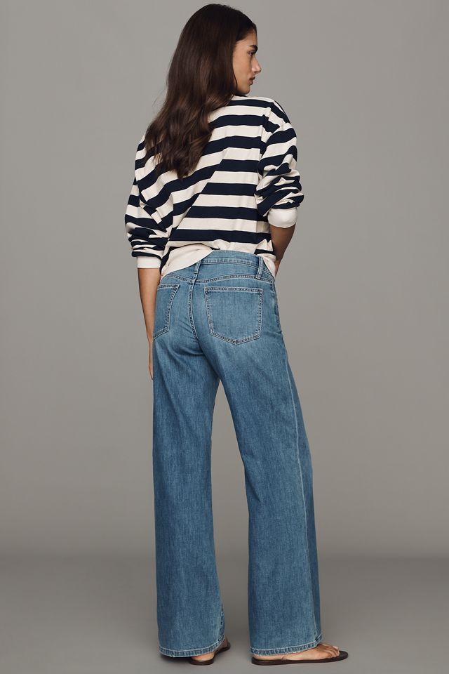 Joe's Jeans Drawstring Low-Rise Wide-Leg Jeans #2