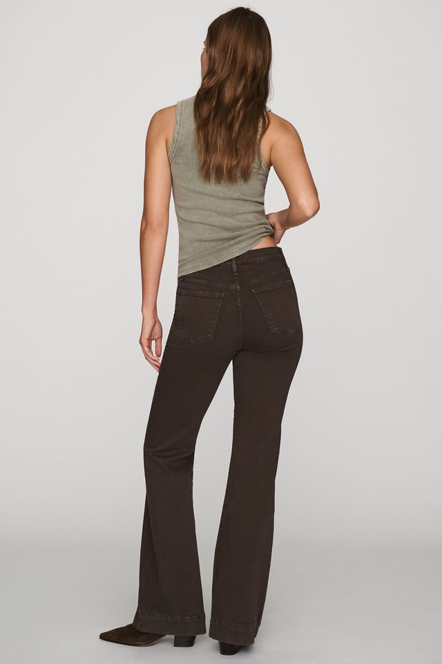Joe's Jeans Molly Mid-Rise Wide-Leg Trouser Jeans #3