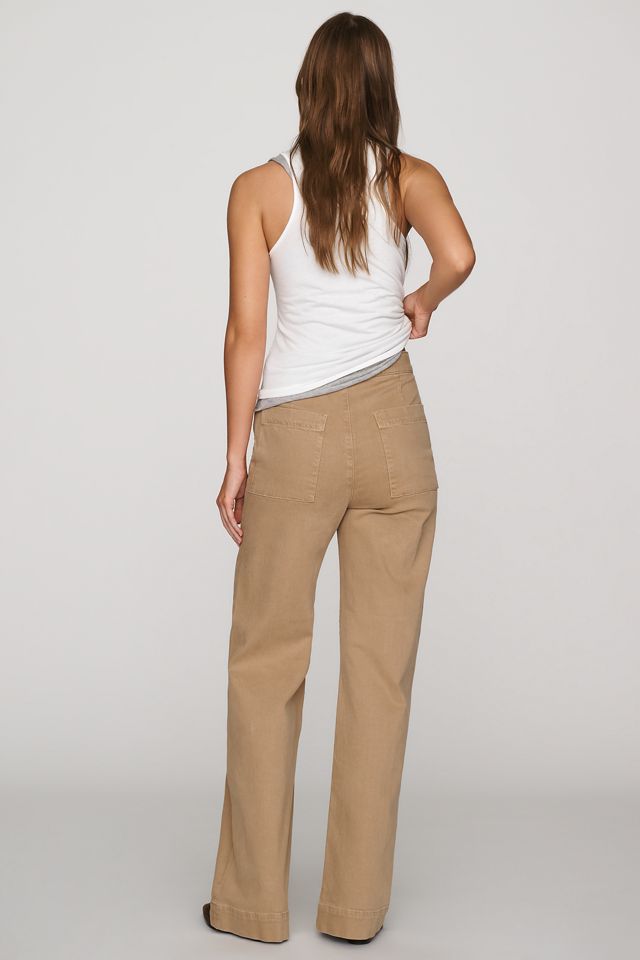 Joe's Jeans Side Zip High Rise Wide Leg Jeans #3