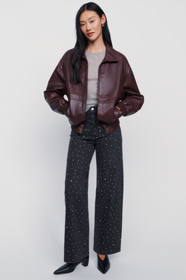 Joe's Jeans Mia High Rise Wide Leg Jeans by Anthropologie