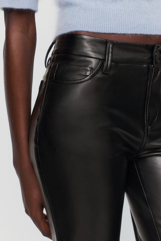 Joe's Jeans Petite Faux Leather High Rise Bootcut Jeans #2
