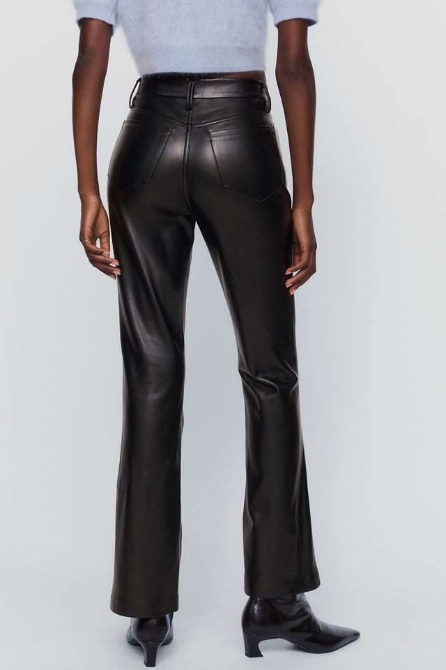 Joe's Jeans Petite Faux Leather High Rise Bootcut Jeans #4