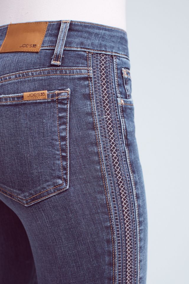 Joe's Icon Mid-Rise Embroidered Skinny Jeans #3