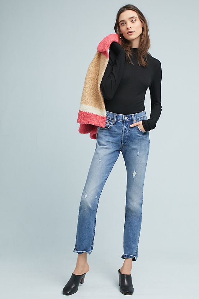 Levi's 501 High-Rise Skinny Jeans | Anthropologie