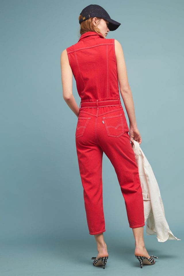 Levi's Tapered Denim Jumpsuit #2
