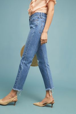 anthropologie levi's wedgie