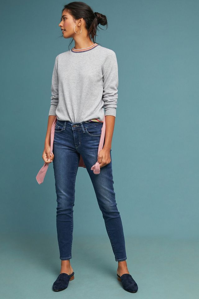 Levi's Mid-Rise Curvy Straight Jeans | Anthropologie