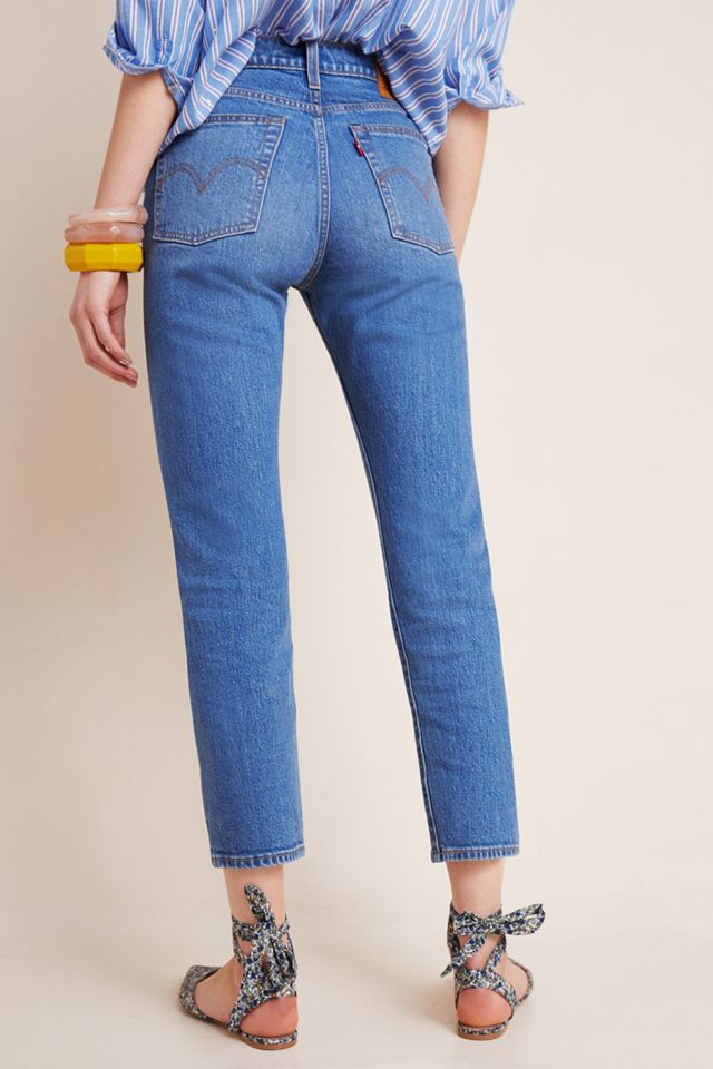 Levi's Wedgie High-Rise Cropped Straight Jeans #1