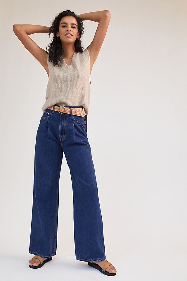 declare Be discouraged Tips Levi's Ultra High-Rise Pleated Wide-Leg Jeans | Anthropologie