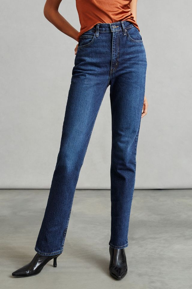 70s High Rise Straight Jeans