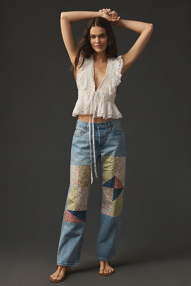 Levi's 501 '90s High-Rise Straight Jeans | Anthropologie