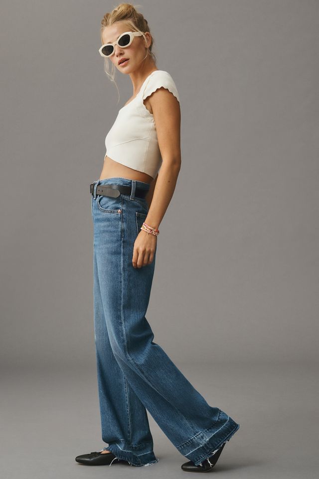 Levi's Ribcage High-Rise Wide-Leg Jeans #3
