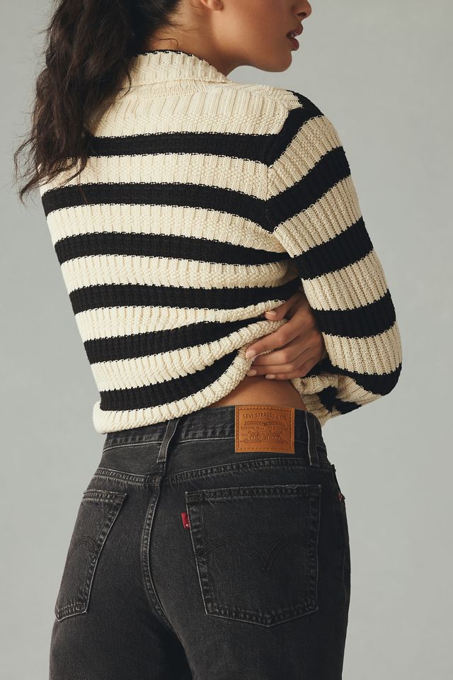 Levi's Wedgie High-Rise Straight-Leg Jeans #3