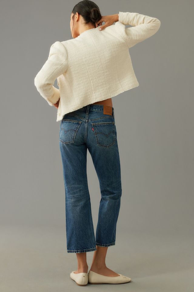 Levi's Middy Ankle Bootcut Jeans | Anthropologie