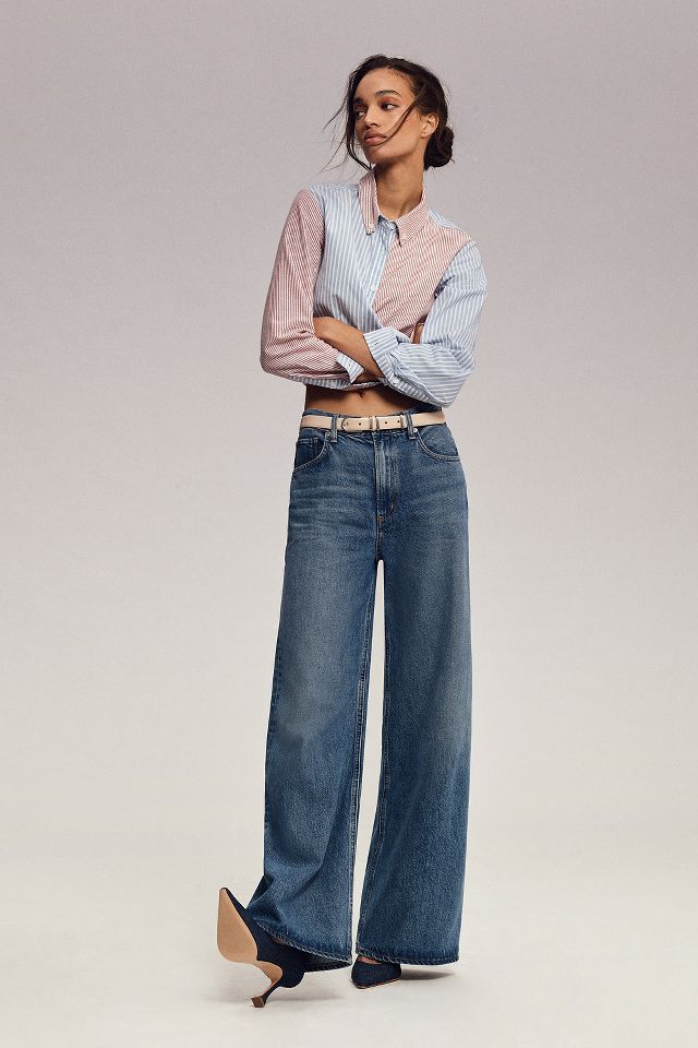 Levi s Low Loose High Rise Wide Leg Jeans Anthropologie