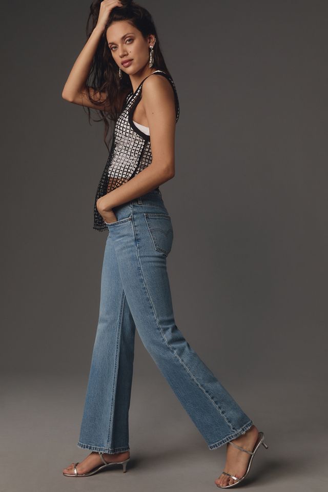 Levi's Middy Mid-Rise Flare Jeans #3