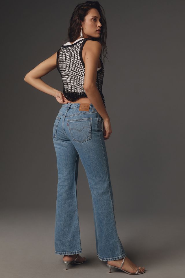 Levi's Middy Mid-Rise Flare Jeans #4