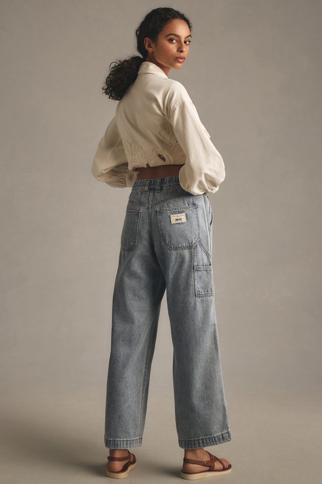Levi's Baggy Carpenter High-Rise Relaxed-Leg Jeans | Anthropologie