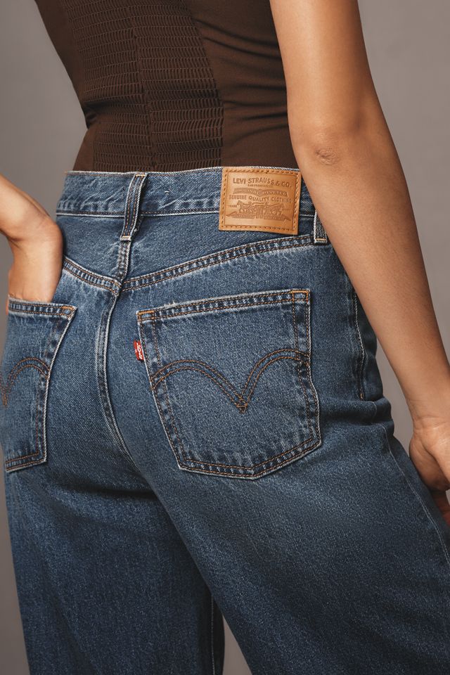 Levi's Ribcage High-Rise Wide-Leg Jeans  #3