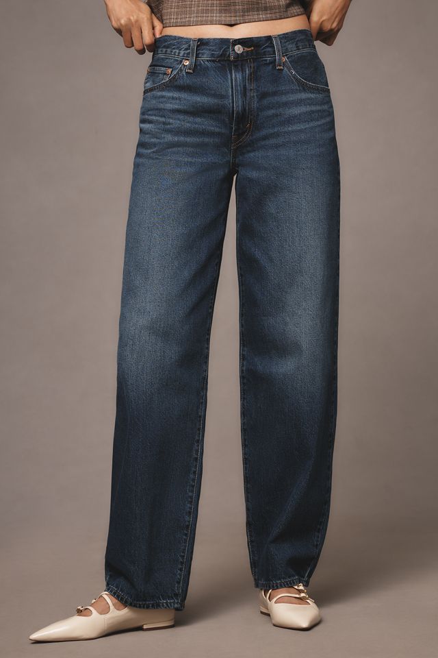 Levi's Baggy Dad Mid-Rise Wide-Leg Jeans #1