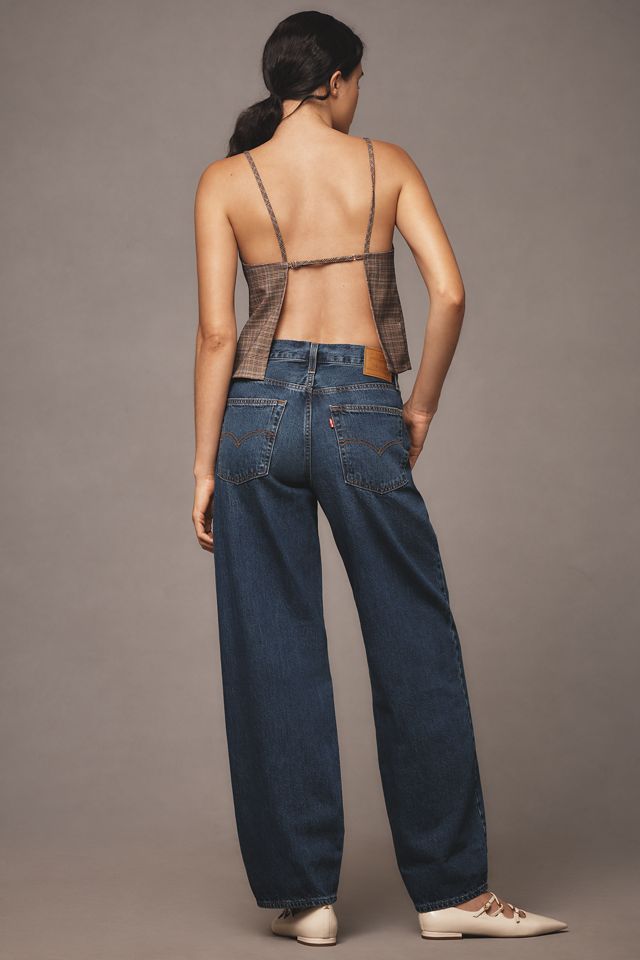 Levi's Baggy Dad Mid-Rise Wide-Leg Jeans #4