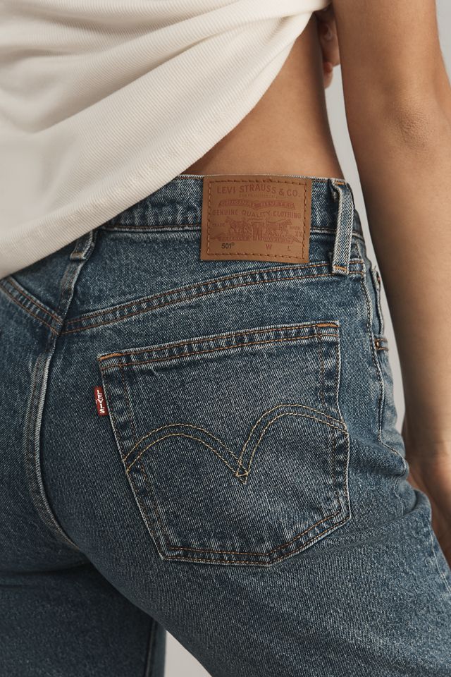 Levi's 501 High-Rise Crop Straight-Leg Jeans #3