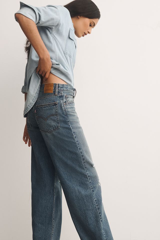 Levi's Baggy Dad High-Rise Wide-Leg Jeans #3