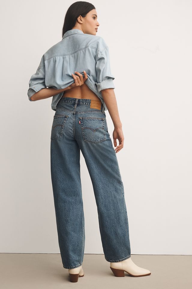 Levi's Baggy Dad High-Rise Wide-Leg Jeans #4