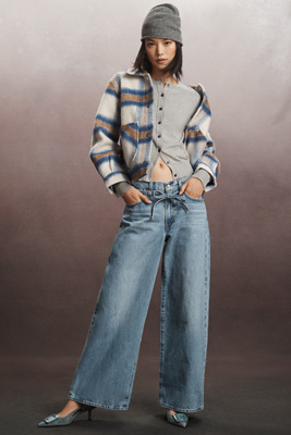 Shop Levi's Xl Straight High-rise Straight-leg Jeans In Blue