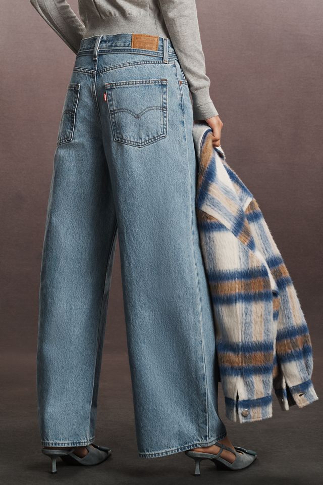 Levi's XL Straight High-Rise Straight-Leg Jeans | Anthropologie